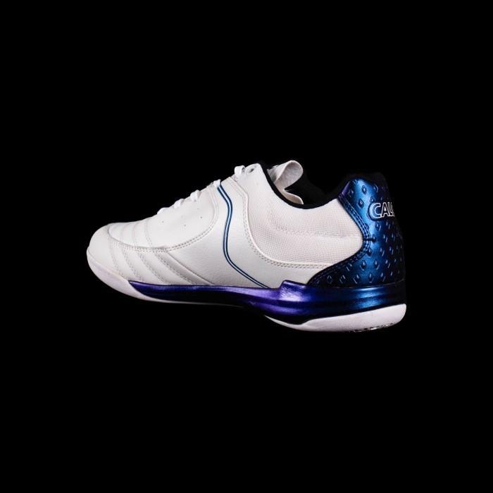 Calci Sepatu Futsal Bomsala Willow Elite - White Chameleon Blue