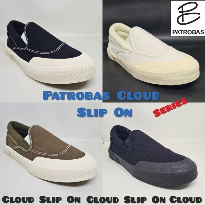 Sepatu Patrobas Cloud Slip On Series