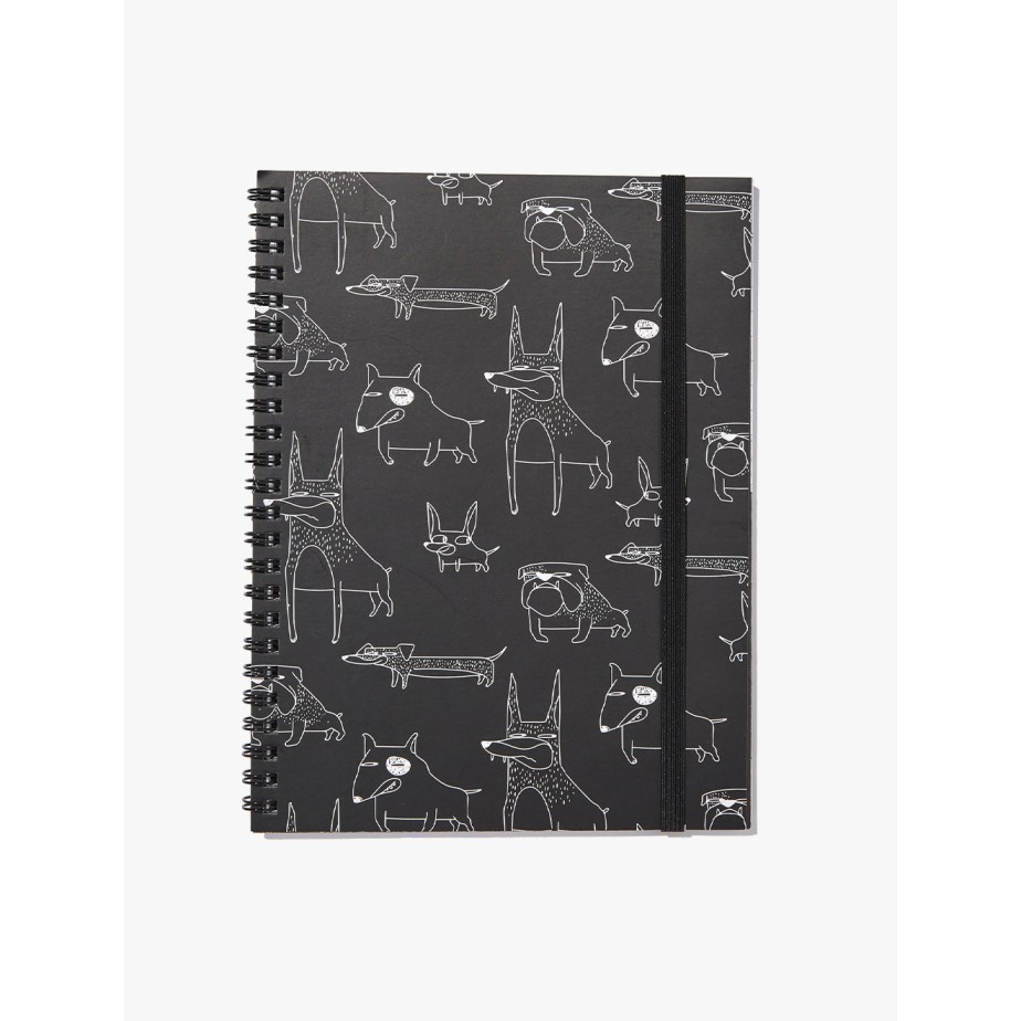 

BRG BARU Typo - Notebook & Notepad - A5 Spinout Notebook - Dog Yardage