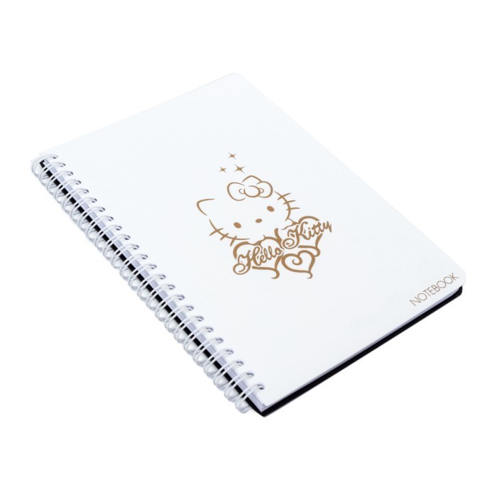 

SALE Bantex Notebook Hello Kitty A5 (80 Sheets) Black #8020A10HK