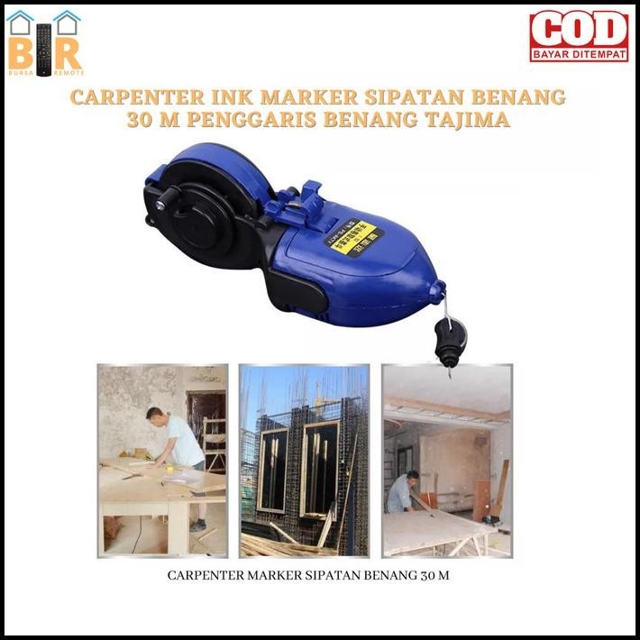 

TERMURAH CARPENTER INK MARKER SIPATAN BENANG 30M PENGGARIS BENANG TAJIMA !!!!