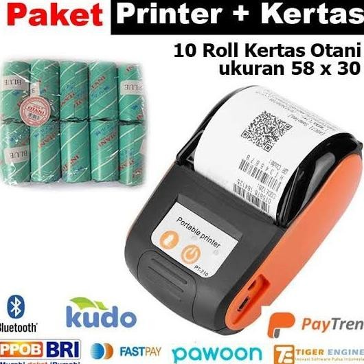 

Banyak Diskon!!! Goojprt Pos Printer Bluetooth Thermal Receipt Printer 58Mm - Jp-Pt210