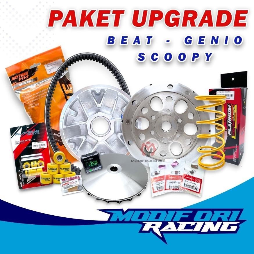 LAGI PROMOOO BEAT - PAKET UPGRADE KIRIAN CVT HONDA BEAT DELUXE GENIO BEAT FI-SCOOPY - BEAT ESP PULLE
