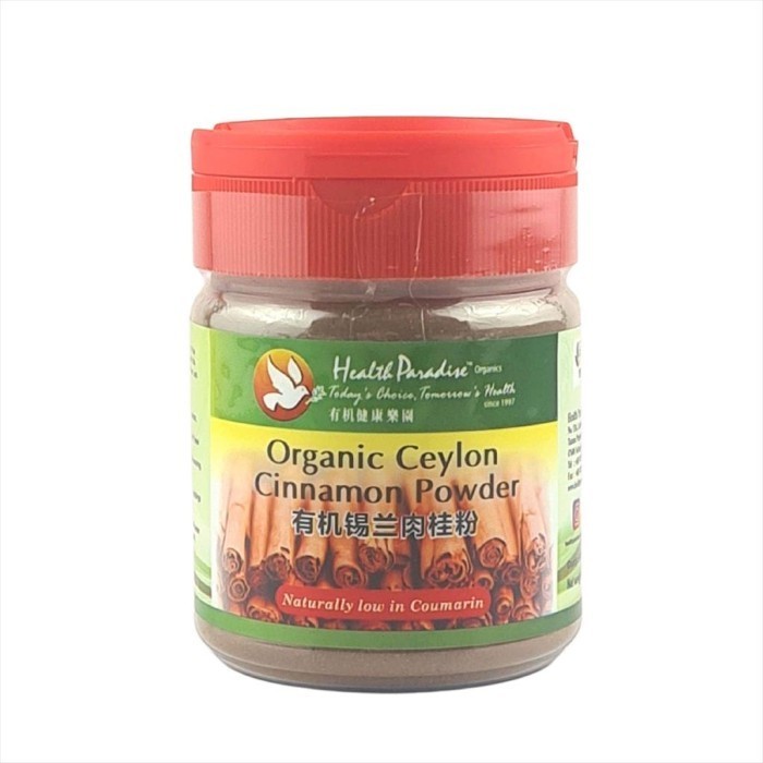 

Health Paradise - Organic Ceylon Cinnamon Powder Bubuk Kayu Manis 80G