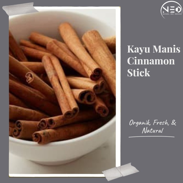 

Kayu Manis Kualitas Super 500Gr / Cinnamon Stick / Kayu Manis Batang