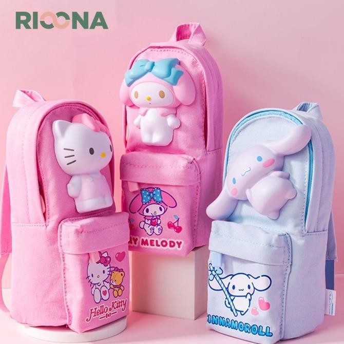 

Tempat Pensil Squishy Sanrio Bahan Kanvas Tempat Alat Tulis Sanrio