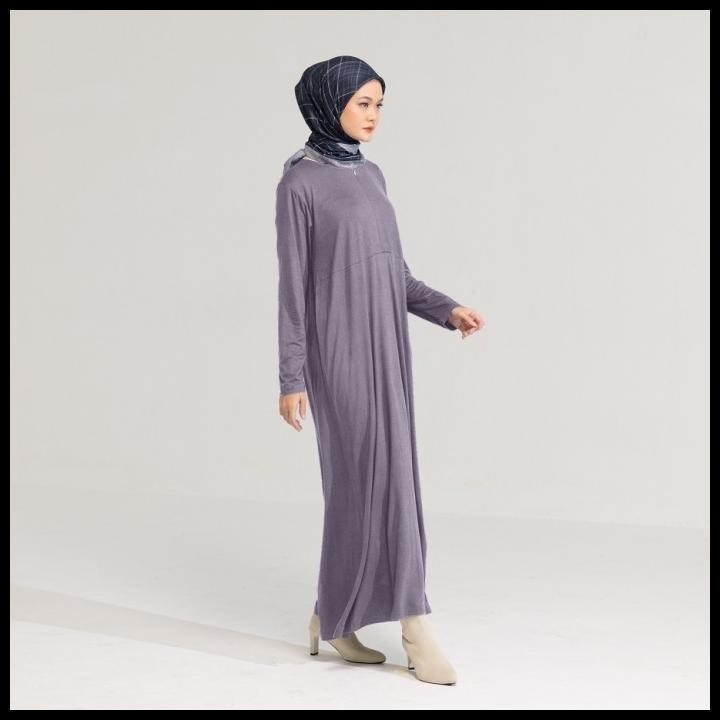 DISKON) Inner Dress Bella Dauky Zipper Depan Busui Friendly gamis kaos Silahkan diorder
