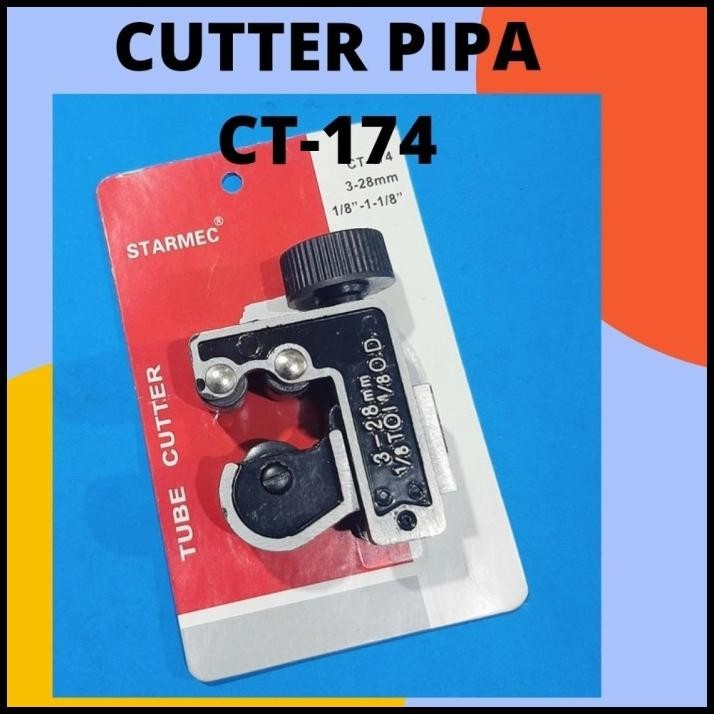 

TERMURAH CUTTER PIPA CT-174 1/8" - 1 1/8" CUTTER PIPA AC