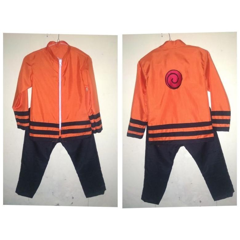 Nld-1419 Baju Naruto Hokage Anak ( Baju+Celana) Sale