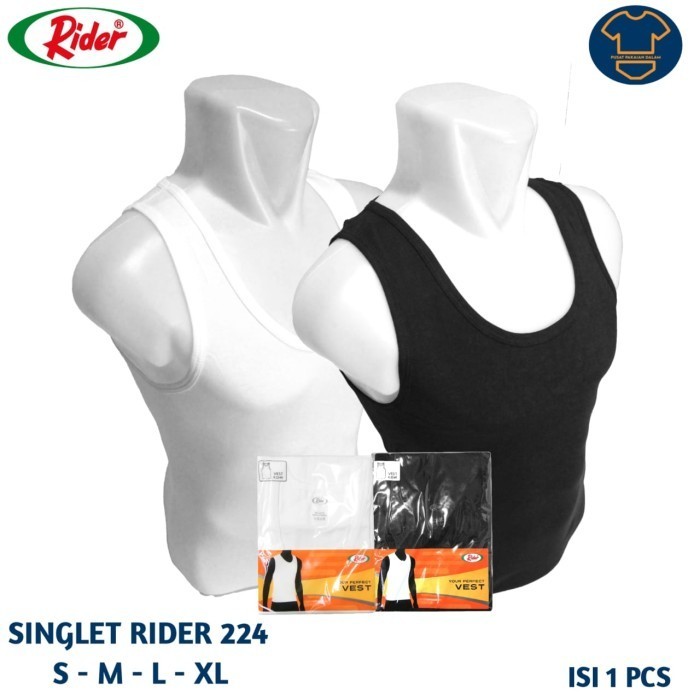 Calaca - Singlet Pria Rider R224B Vest Rider 224