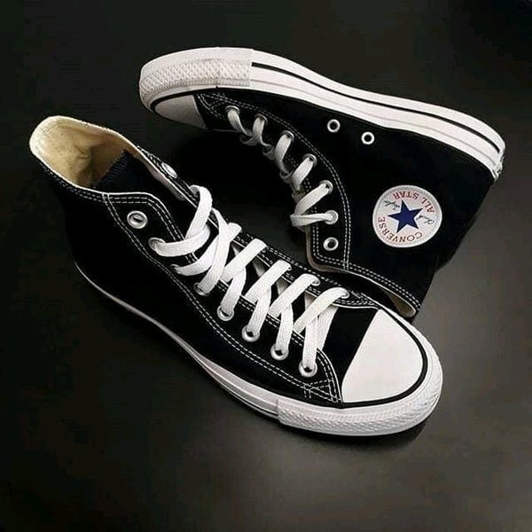 GQX SEPATU CONVERSE ALL STAR ORIGINAL 100% T SEPATU SEKOLAH HIGH PUTIH HITAM PRIA WANITA CASUAL NOB