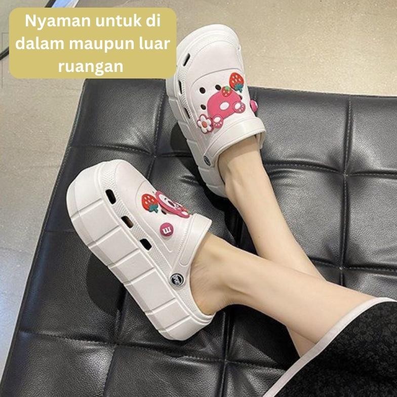 MUZY SANDAL KODOK WANITA SANDAL KESEHATAN SANDAL KODOK SANDAL BAIM HSN117 COD