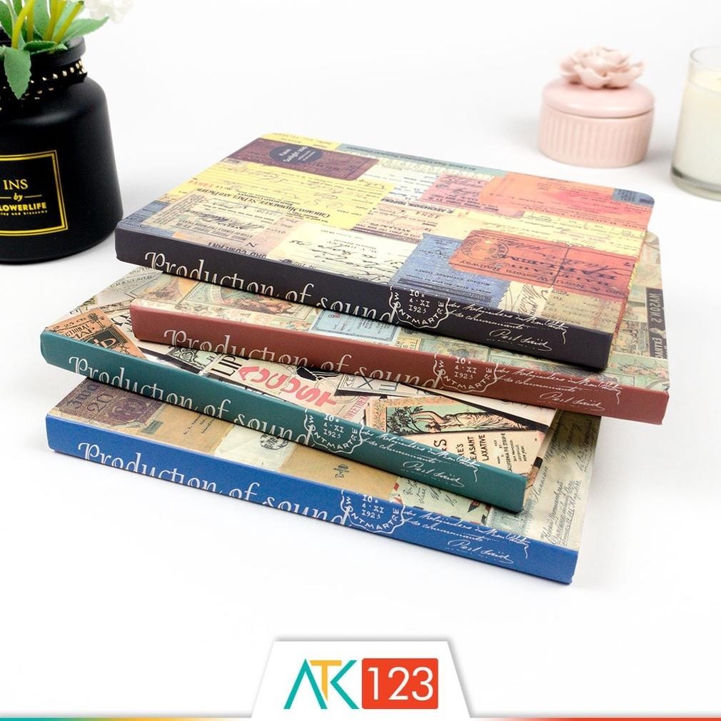 

BUKU TULIS / CATATAN / AGENDA / JURNAL / NOTEBOOK / DIARY / JOURNAL AESTHETIC / ESTHETIC / CLASSIC / VINTAGE HARDCOVER A5 NBMR-A TERLARIS