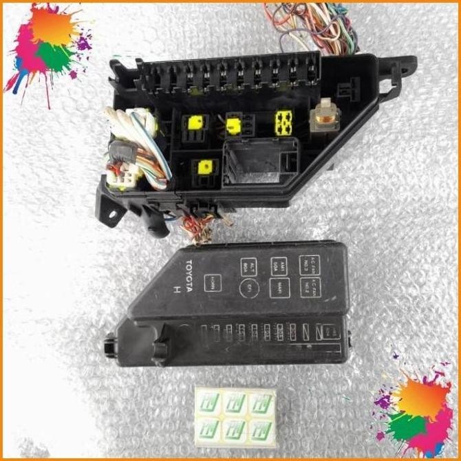 Fuse Box Sekring Starlet Kapsul Original Kualitas Terjamin [Pnj]