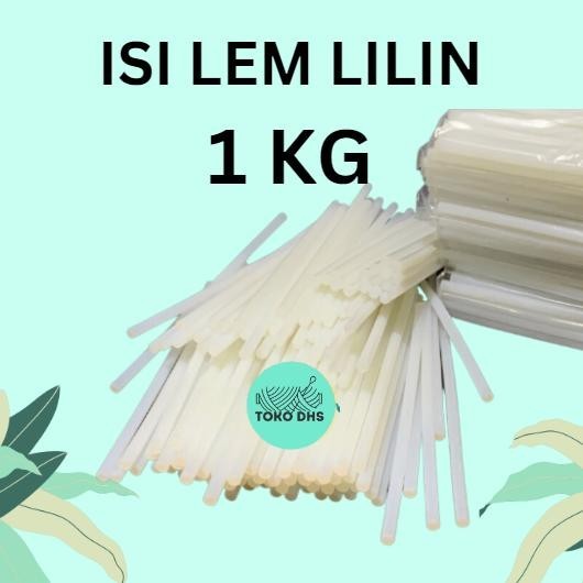 

(1 KG) ISI LEM TEMBAK KILOAN / LEM BAKAR KILOAN / GLUE GUN REFILL / LEM LILIN TEMBAK KECIL BESAR 1 KG 3.3