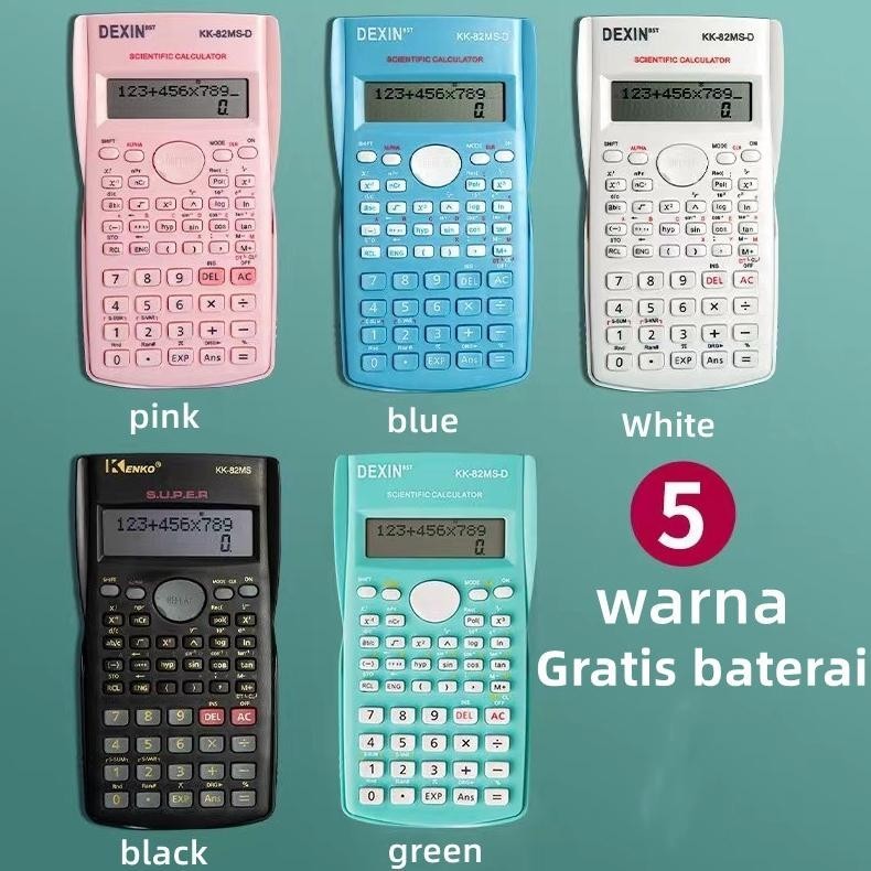 

KALKULATOR COLOR FUNCTION SCIENTIFIC KALKULATOR 24 FUNGSI KALKULASI 3 WARNA 1700 SCIENTIFIC CALCULATOR COD