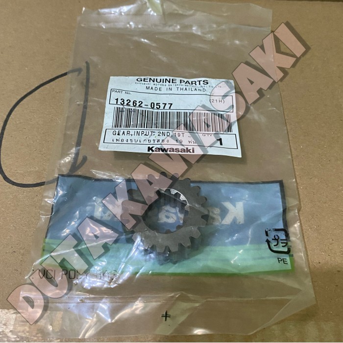 Gir Rasio Gigi Rasio 1 Dan 2 Klx 140 Original