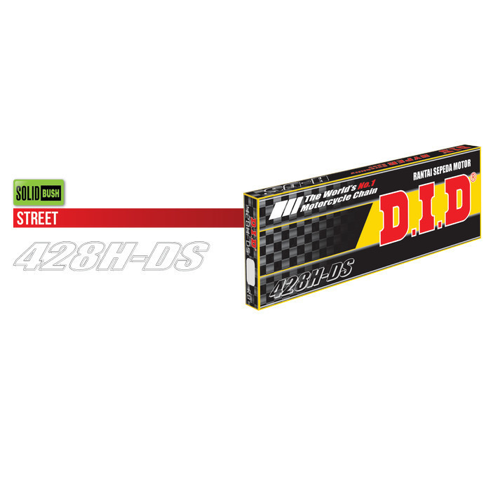 Rantai Rante Motor Did 428 Hds Gold 140L Mt15 Wr155 Xabre Yzf-R15