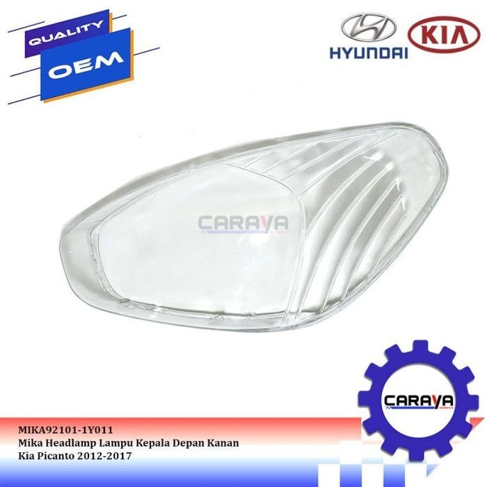 Mika Headlamp Lampu Kepala Depan Kanan Kia Picanto 2012-2017