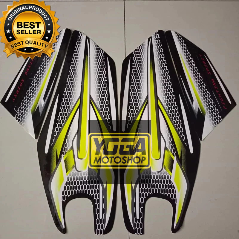 striping stiker yamaha RX KING 2007 KUNING LIST BODY RX KING KUALITAS TER BAIK
