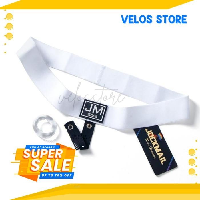 JOCKMAIL BELT WITH DETACHABLE COCK RING FRESH