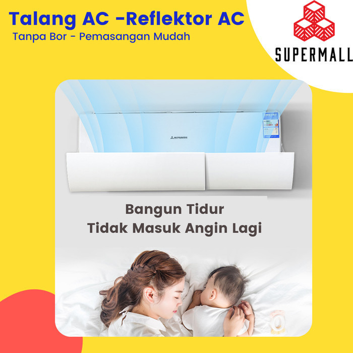 BARU REFLEKTOR AC TALANG AC PENAHAN ANGIN AC