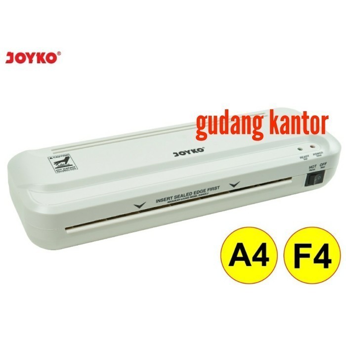 

MESIN LAMINATING JOYKO LM-05 UKURAN A4 F4 / HOT LAMINATOR LOW WATT