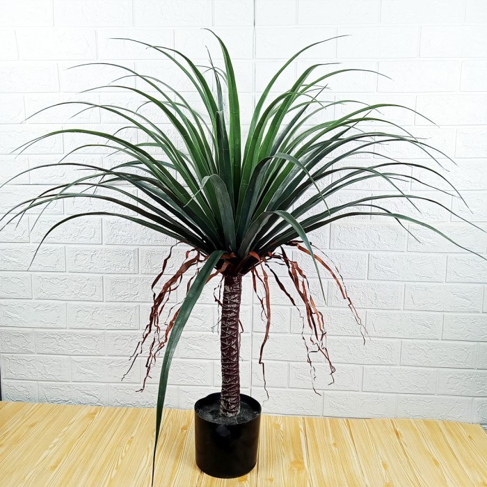 Pohon Besar Dragon Tree Plastik Ornamen Artificial Dekorasi Rumah