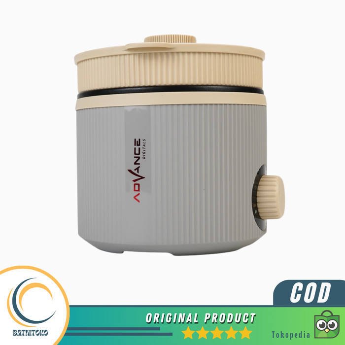 Dheao Egg Cooker Panci Listrik Multifungsi Low Watt Kukusan Steamer Elektrik