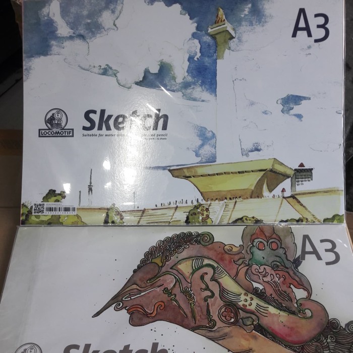 

Buku Gambar A3 Sketchbook 150Gsm 25 Lembar