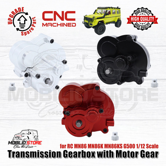 UPGRADE PART - METAL CNC TRANSMISSION GEARBOX FOR RC MN86 MN86K MN86KS