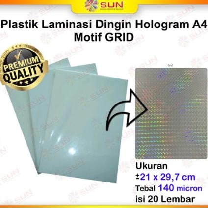 

Terupdate Plastik Laminasi Dingin Hologram A4 (Pelindung Kertas Foto)