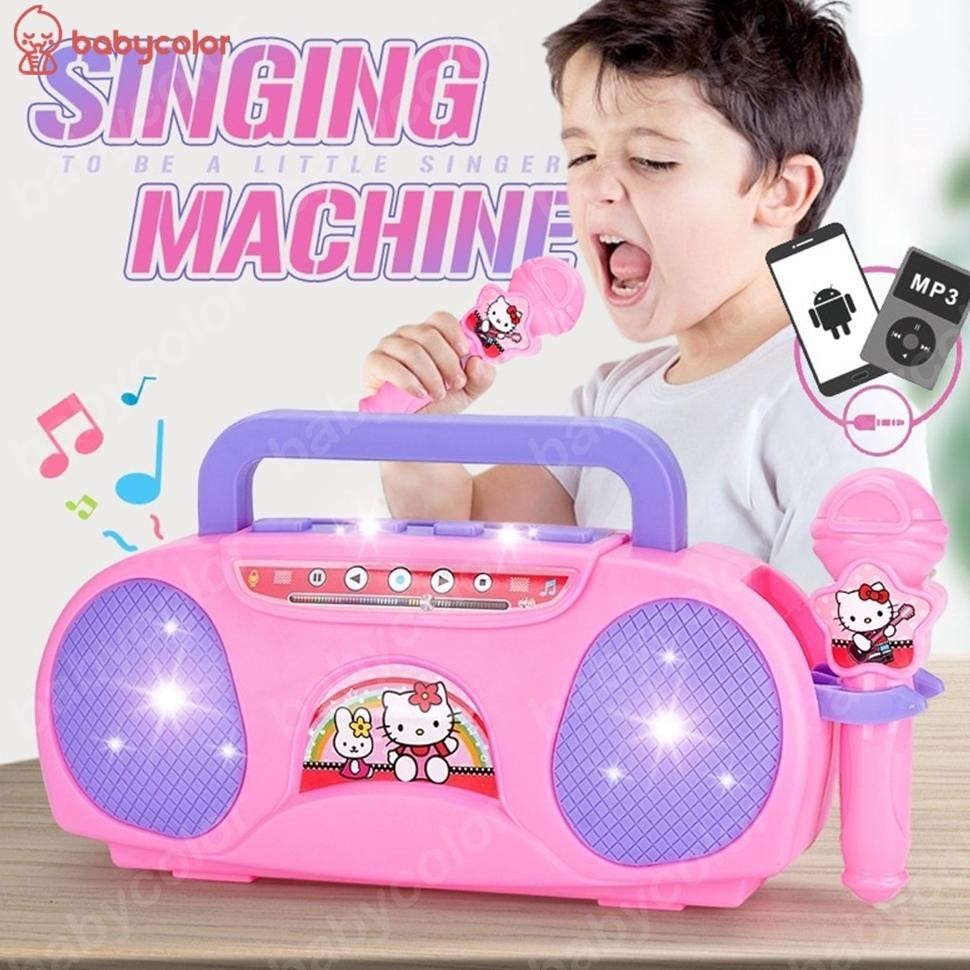 Babycolor Mainan Karaoke Anak Mic Karaoke Anak Mic Dan Musik Mainan Mainan Karaoke Anak Perempuan De