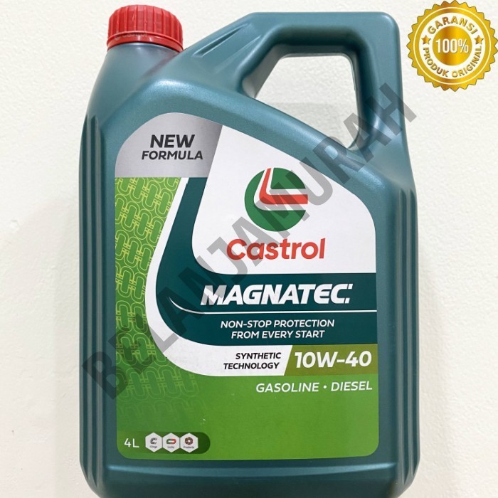 Oli Castrol Magnatec 10W-40 Galon / 4 Liter 100% Asli Original