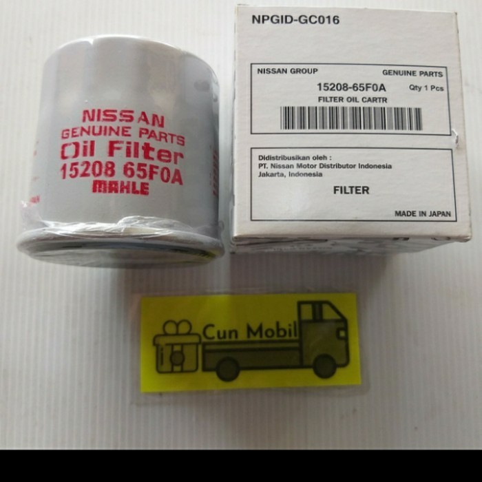 Paket Oli Mesin Unilub Faster 5W-30 Nissan Grand Livina, Latio, 5 Item