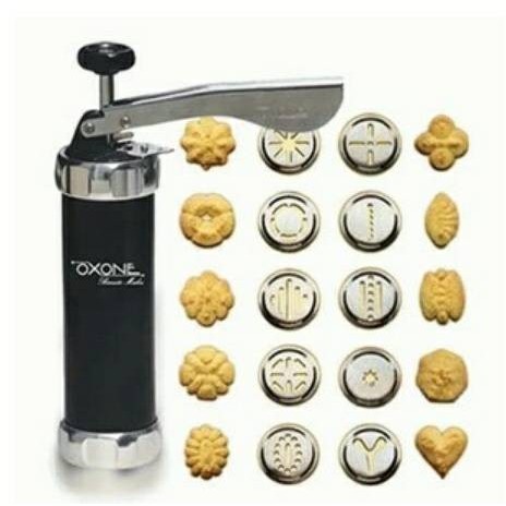 

IA636 OXONE Biscuit Maker Pembuat Biskuit Cetakan Kue Kering Cookie OX-322 OBRAL