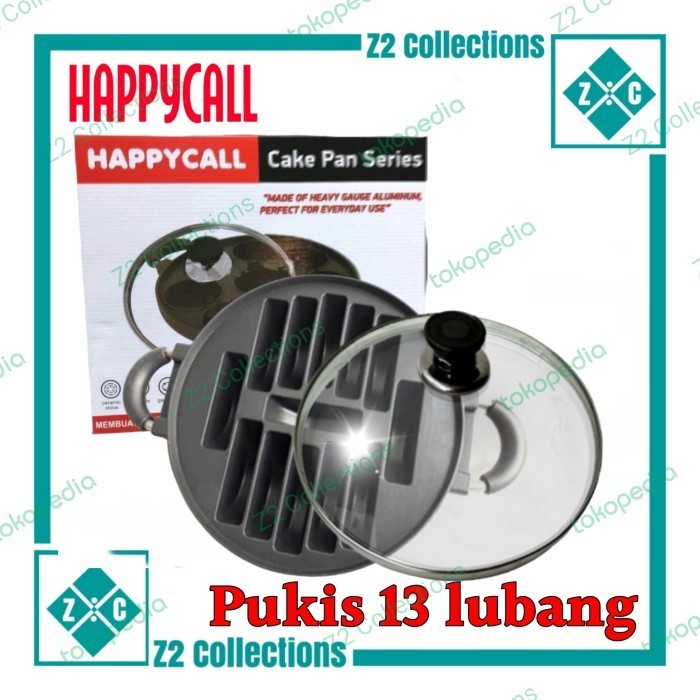 

VP257 Cetakan kue pukis 13 lubang HAPPYCALL pancong loyang kue rangi bandros PROMO SPECIAL