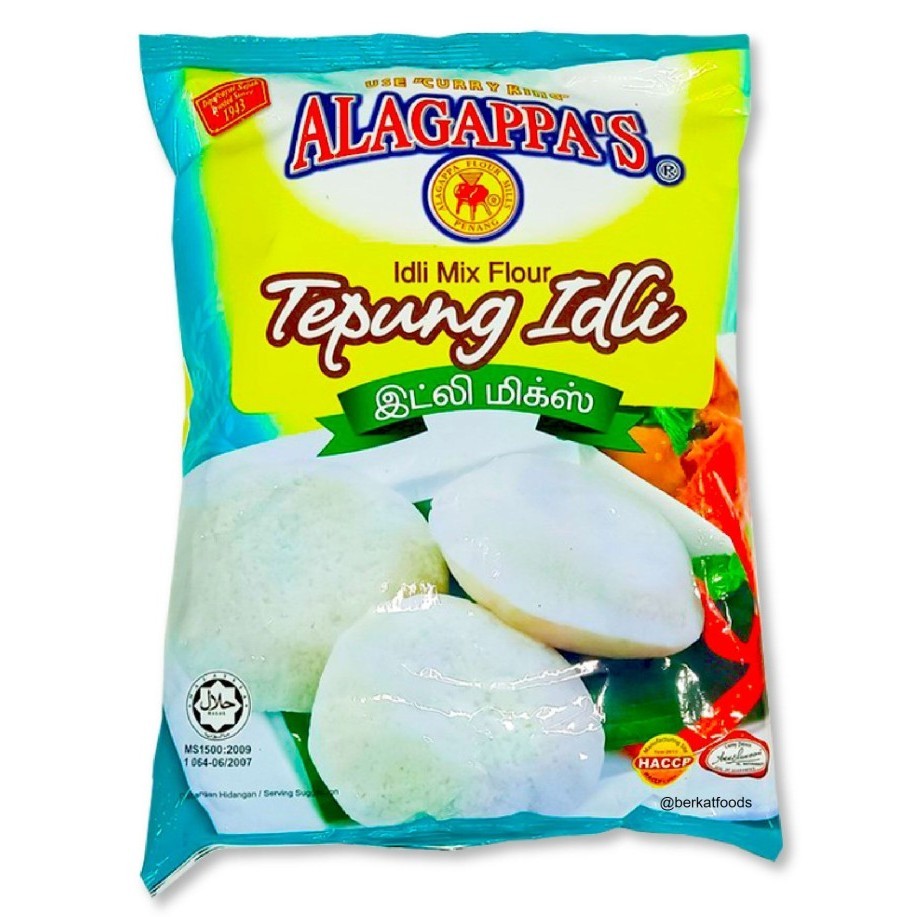 

MZ548 Idli Mix Flour Alagappa's / Tepung Idly Alagappas / Alagappa Iddali STOK TERBATAS