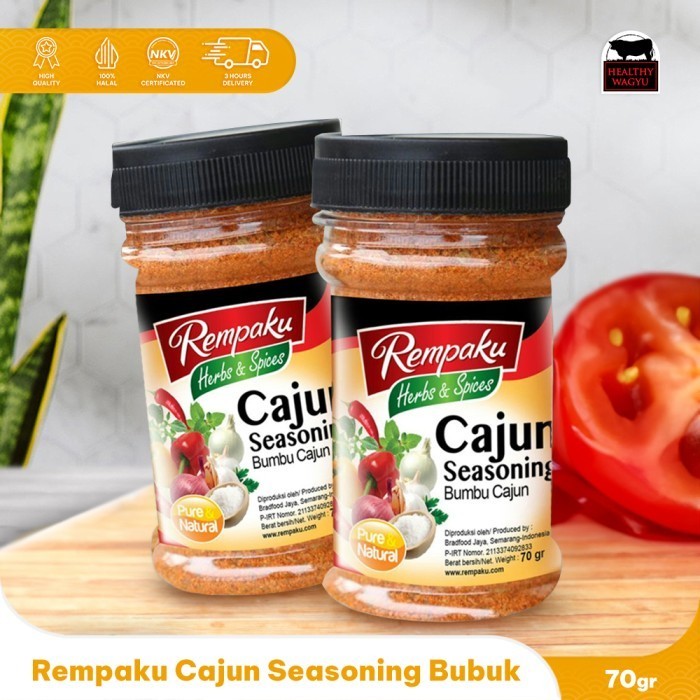 

EJ575 Cajun Seasoning / Bumbu Masak Cajun / Rempaku 70 Gram PROMO SPECIAL