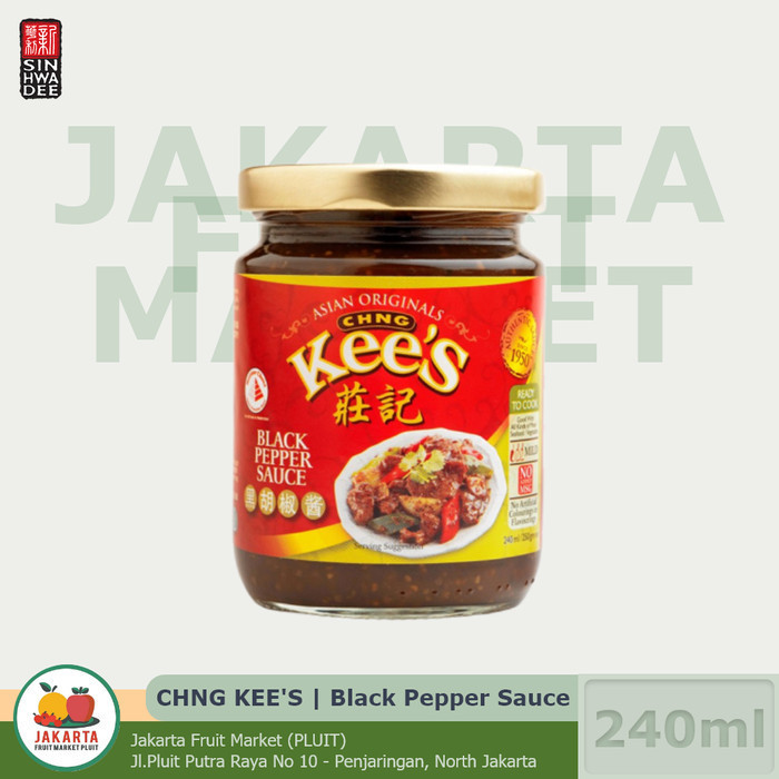 

FA501 CHNG KEE'S Black Pepper Sauce saus bumbu masak instant TERMURAH