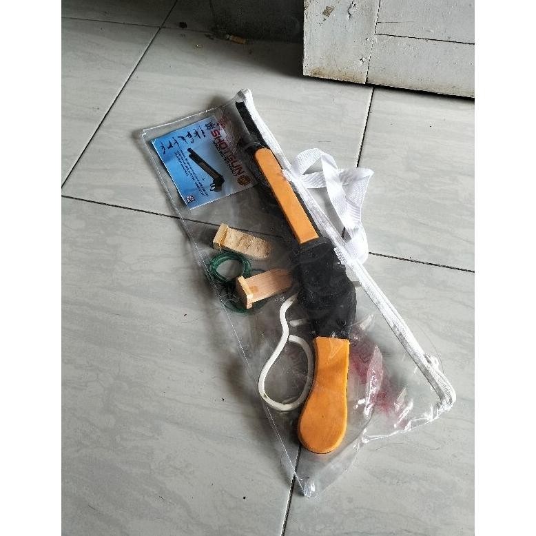 Mainan Sg Kayu 2 Sg Putar M1887 Karet Gelang