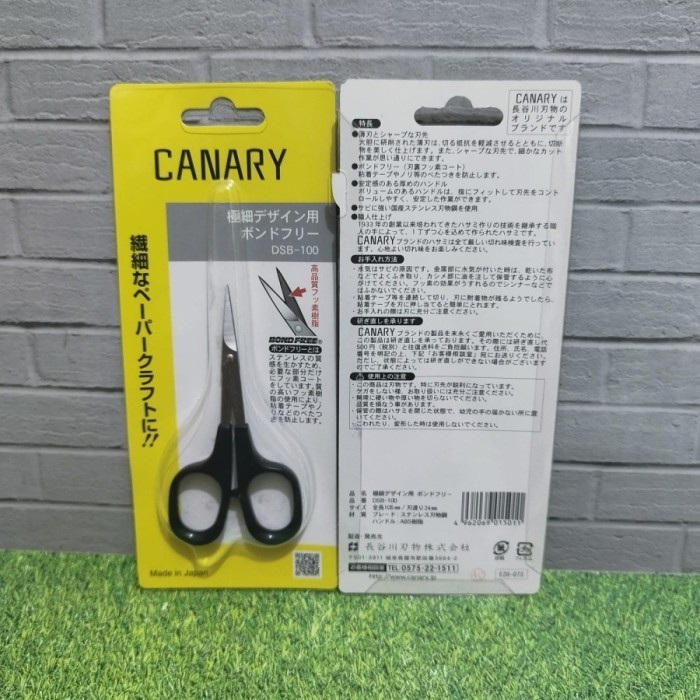 

Gunting Ni Canary Small Scissors Flunecorted Dsb-100 ( 100 Mm )