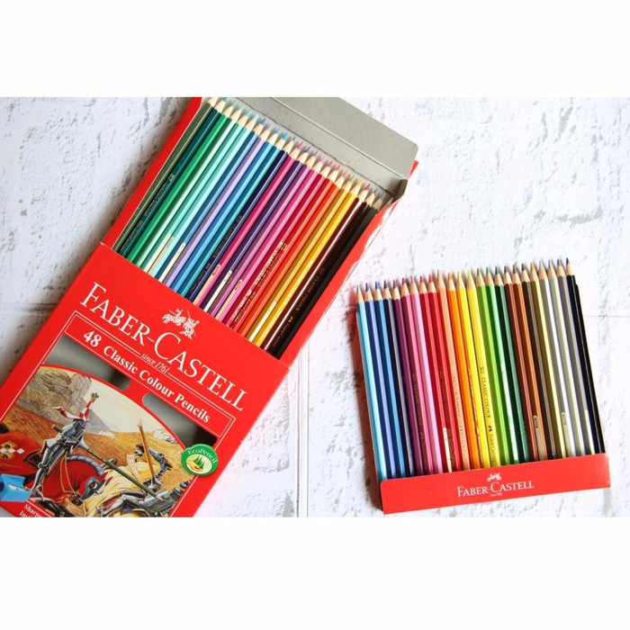 

Pensil Warna Classic Faber Castell 48 Warna -Anza Wahda