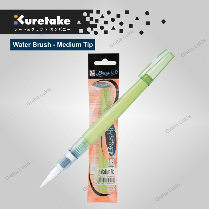 

Kuretake Zig Waterbrush - Medium Tip -Anza Wahda