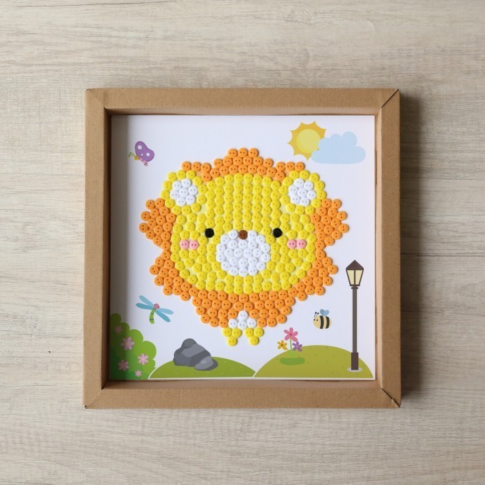 

Animal Buttons Painting Craft Kit - Diy - Kerajinan Tangan Anak -Anza Wahda