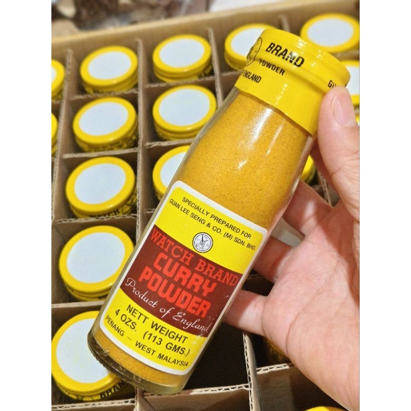 

EXP 2027 watch brand curry powder/khing hun bumbu bubuk kari113g vege penang