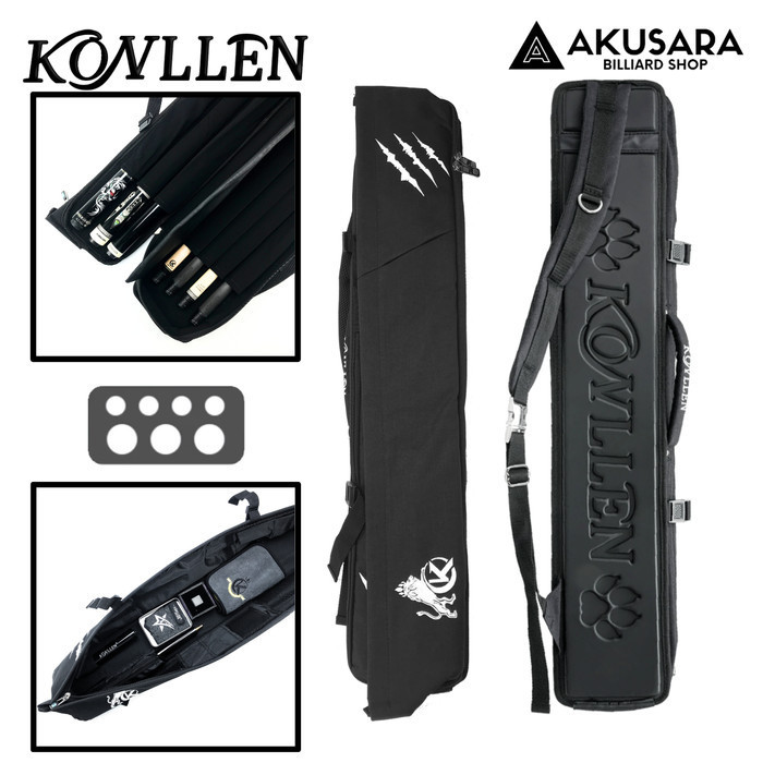 Konllen Prairie Soft Cue Case Stik Billiard