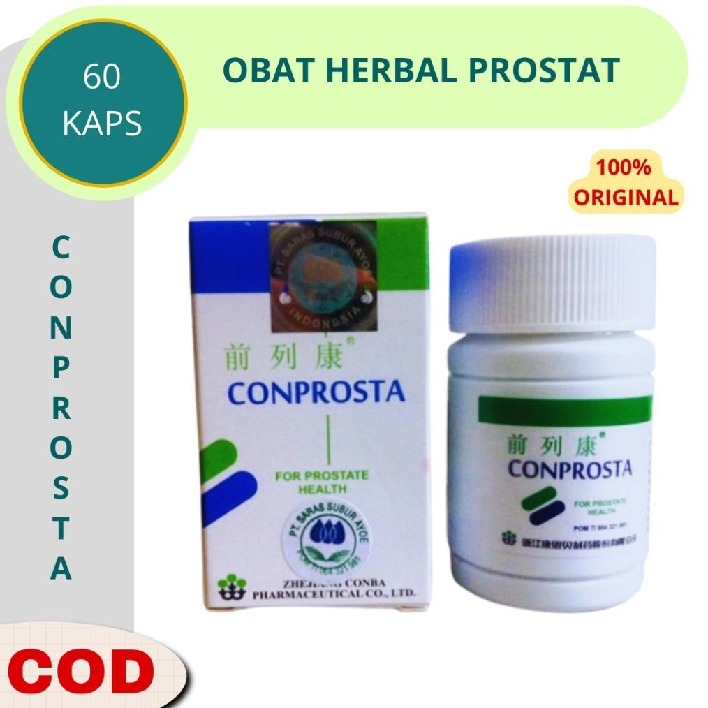 Obat Prostat Kencing Terus menerus Infeksi Saluran Kemih Anyang anyangan Cina Herbal Conprosta - 60 