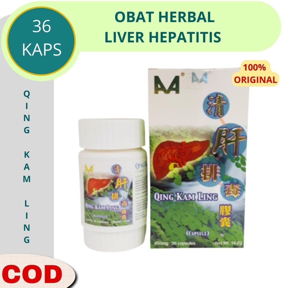 Obat Liver Hepatitis Obat China Qing Kam Ling 36 Kapsul