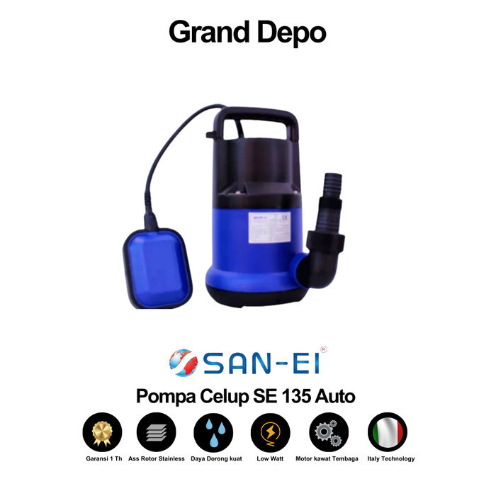 San Ei Pompa Air Celup SE 135 Auto / Pompa Air Celup San Ei